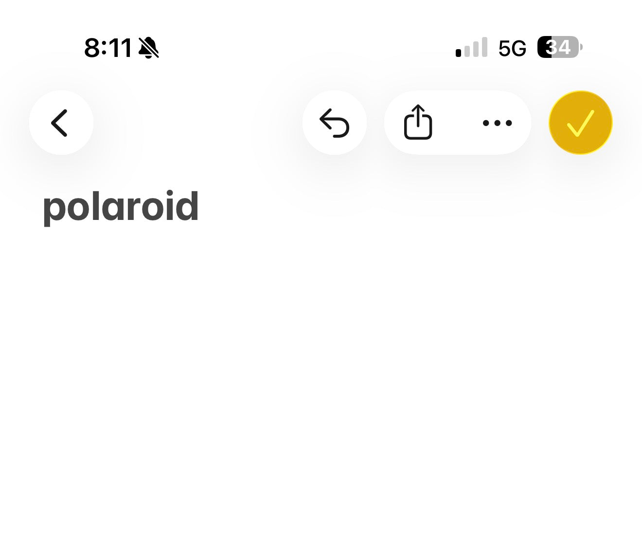 Made for you Polaroid